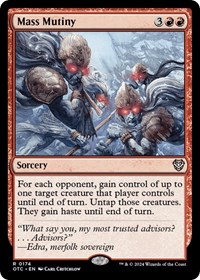 Mass Mutiny, Commander: Outlaws of Thunder Junction