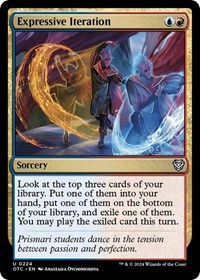 Expressive Iteration, Commander: Outlaws of Thunder Junction
