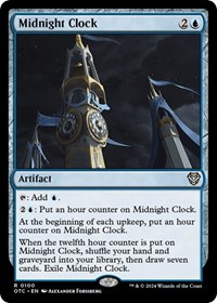 Midnight Clock, Commander: Outlaws of Thunder Junction