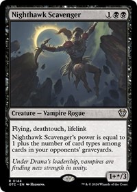 Nighthawk Scavenger, Commander: Outlaws of Thunder Junction