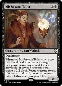 Misfortune Teller, Commander: Outlaws of Thunder Junction