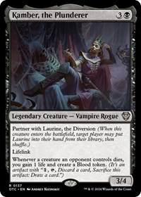 Kamber, the Plunderer, Commander: Outlaws of Thunder Junction