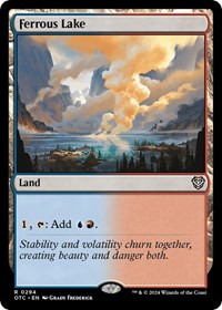 Ferrous Lake, Commander: Outlaws of Thunder Junction