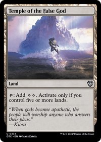 Temple of the False God, Commander: Outlaws of Thunder Junction