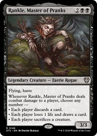 Rankle, Master of Pranks, Commander: Outlaws of Thunder Junction