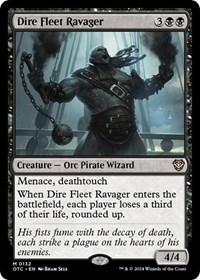 Dire Fleet Ravager, Commander: Outlaws of Thunder Junction