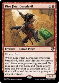 Dire Fleet Daredevil, Commander: Outlaws of Thunder Junction