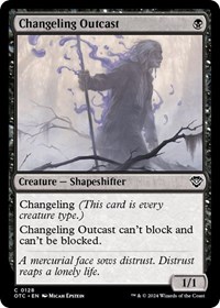 Changeling Outcast, Commander: Outlaws of Thunder Junction