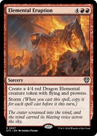 Elemental Eruption, Commander: Outlaws of Thunder Junction