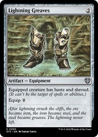 Lightning Greaves, Commander: Outlaws of Thunder Junction