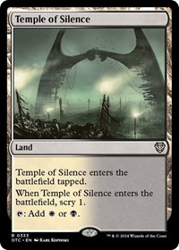 Temple of Silence, Commander: Outlaws of Thunder Junction