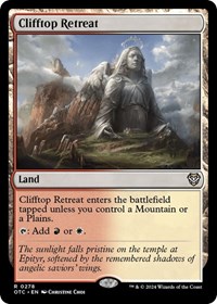 Clifftop Retreat, Commander: Outlaws of Thunder Junction