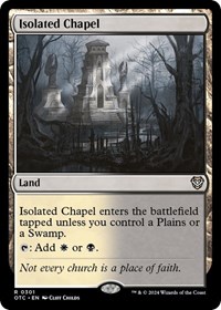 Isolated Chapel, Commander: Outlaws of Thunder Junction