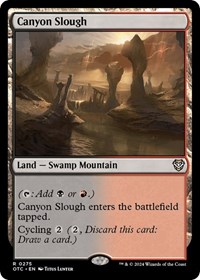 Canyon Slough, Commander: Outlaws of Thunder Junction