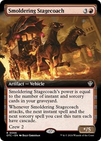 Smoldering Stagecoach (Extended Art), Commander: Outlaws of Thunder Junction