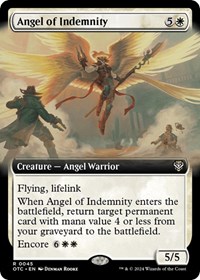 Angel of Indemnity (Extended Art), Commander: Outlaws of Thunder Junction