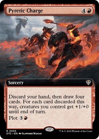 Pyretic Charge (Extended Art), Commander: Outlaws of Thunder Junction