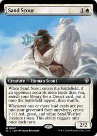 Sand Scout (Extended Art), Commander: Outlaws of Thunder Junction