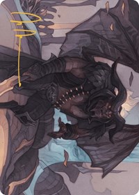 Rakdos Joins Up Art Card (Gold-Stamped Signature), Art Series: Outlaws of Thunder Junction