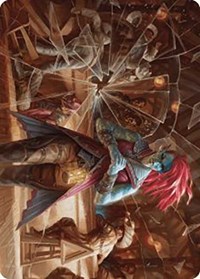 Obeka, Splitter of Seconds Art Card, Art Series: Outlaws of Thunder Junction