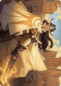 Omenport Vigilante Art Card, Art Series: Outlaws of Thunder Junction