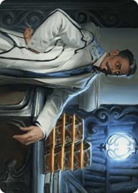 Baron Bertram Graywater Art Card, Art Series: Outlaws of Thunder Junction