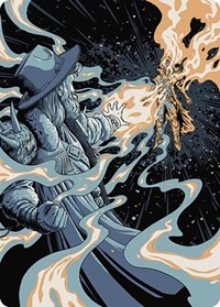 Mana Drain Art Card, Art Series: Outlaws of Thunder Junction