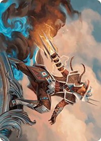 Annie Flash, the Veteran Art Card, Art Series: Outlaws of Thunder Junction
