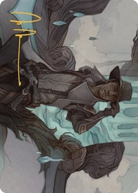 Kellan Joins Up Art Card (Gold-Stamped Signature), Art Series: Outlaws of Thunder Junction