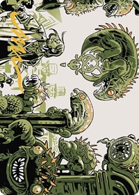Pest Infestation Art Card (Gold-Stamped Signature), Art Series: Outlaws of Thunder Junction