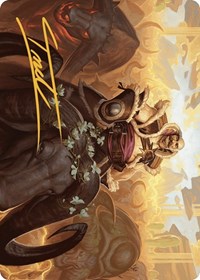Bruse Tarl, Roving Rancher Art Card (Gold-Stamped Signature), Art Series: Outlaws of Thunder Junction