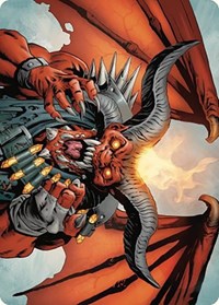 Rakdos, the Muscle Art Card, Art Series: Outlaws of Thunder Junction