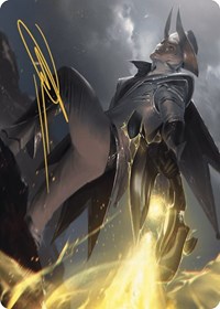 Ruthless Lawbringer Art Card (Gold-Stamped Signature), Art Series: Outlaws of Thunder Junction