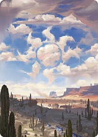 Plains Art Card, Art Series: Outlaws of Thunder Junction