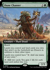 Dune Chanter (Extended Art), Commander: Outlaws of Thunder Junction