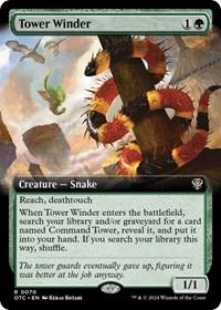 Tower Winder (Extended Art), Commander: Outlaws of Thunder Junction