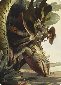 Outcaster Trailblazer Art Card, Art Series: Outlaws of Thunder Junction