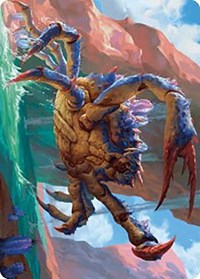 Canyon Crab Art Card, Art Series: Outlaws of Thunder Junction