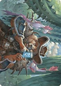 Doc Aurlock, Grizzled Genius Art Card, Art Series: Outlaws of Thunder Junction