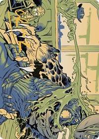 Voidslime Art Card (Gold-Stamped Signature), Art Series: Outlaws of Thunder Junction