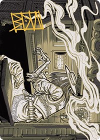 Vanishing Verse Art Card (Gold-Stamped Signature), Art Series: Outlaws of Thunder Junction