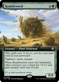 Rumbleweed (Extended Art), Commander: Outlaws of Thunder Junction