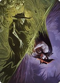 Pillage the Bog Art Card, Art Series: Outlaws of Thunder Junction