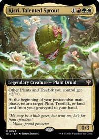 Kirri, Talented Sprout (Extended Art), Commander: Outlaws of Thunder Junction