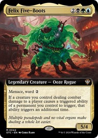 Felix Five-Boots (Extended Art), Commander: Outlaws of Thunder Junction