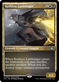 Ruthless Lawbringer, Promo Pack: Outlaws of Thunder Junction