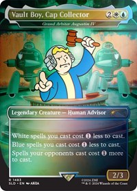 Vault Boy, Cap Collector - Grand Arbiter Augustin IV (Rainbow Foil), Secret Lair Drop Series