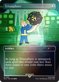 Trinisphere (Rainbow Foil), Secret Lair Drop Series