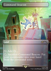 Command Beacon (Rainbow Foil), Secret Lair Drop Series