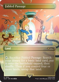 Fabled Passage (1534) (Rainbow Foil), Secret Lair Drop Series